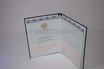 Диплом Магистра 2025г ООО "Знак" в Якутске