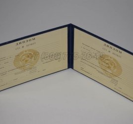 Диплом Техникума Киргизской ССР в Якутске
