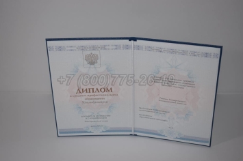 Диплом Техникума 2025г ГОЗНАК в Якутске