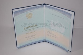 Диплом Техникума 2018г СпецБланк в Якутске