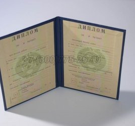 Диплом о Высшем Образовании Украинской ССР в Якутске